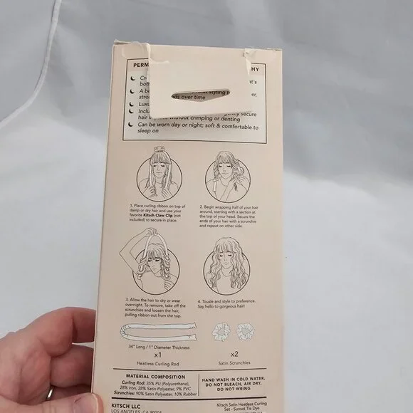 Kitsch Satin Heatless Curling Set! NWOT! - Picture 2 of 5